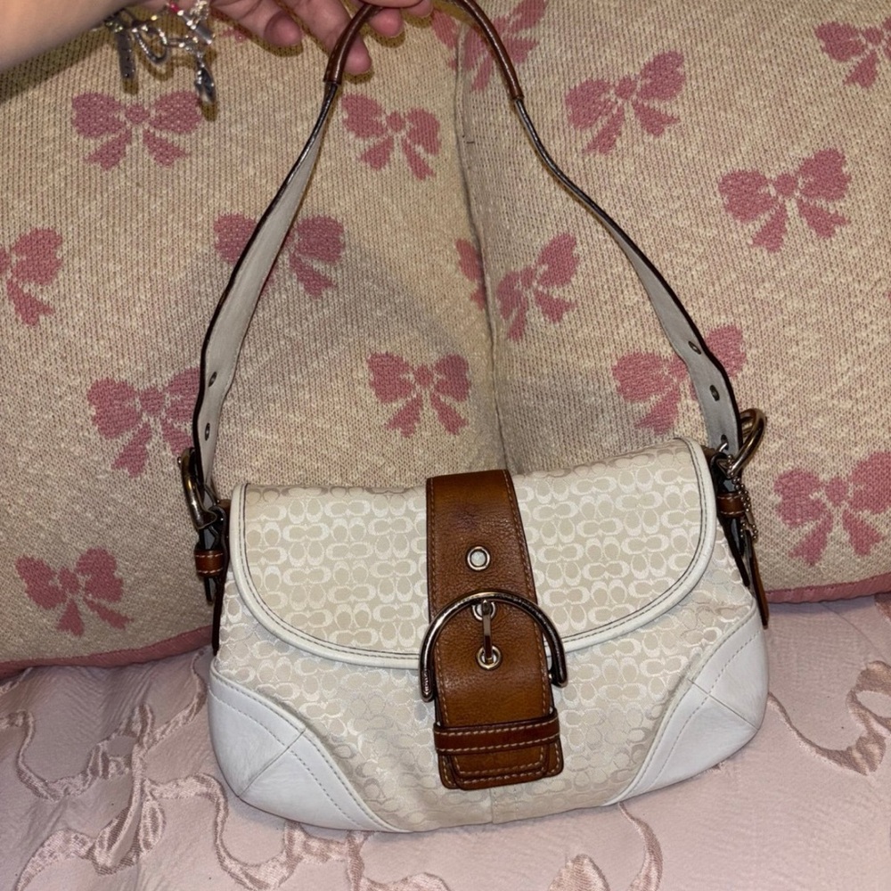 Coach Soho white Shoulder Bag